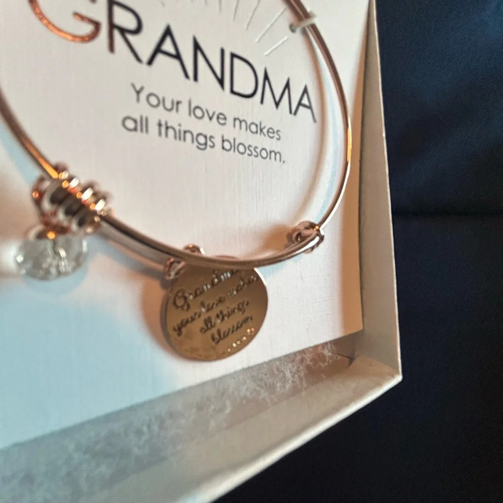 GRANDMA Bracelet w/Charms • Rose Gold • - Picture 4 of 5